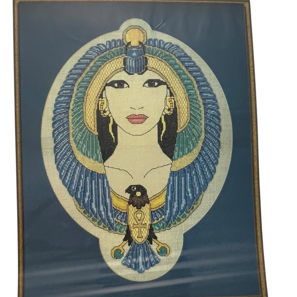 Fanta Cat Idletime Designs Illusions Cross Stitch Chart ANKHA Fantasy Egyptian‎